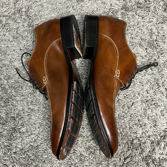Cole Haan Air Lenox Hill Oxford Men\'s Sz 12M Brown Leather Split Toe Dress Shoes main image 7